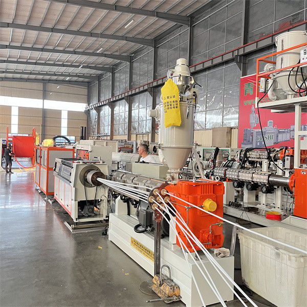 Automatic COD Bundle Pipe Making Machine HDPE Silicon Core Conduit ...