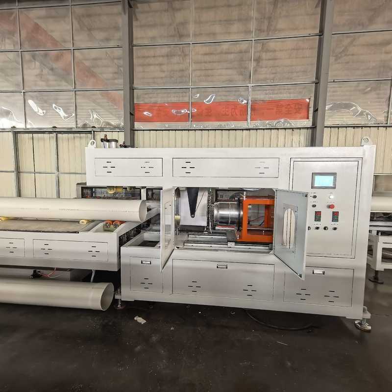 Automatic High Output PVC Pipe Making Machine Twin Screw Extruder PVC ...