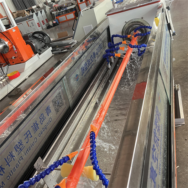 HDPE Silicon Core Tube Extrusion Line / COD Corrugated Composite Pipe ...