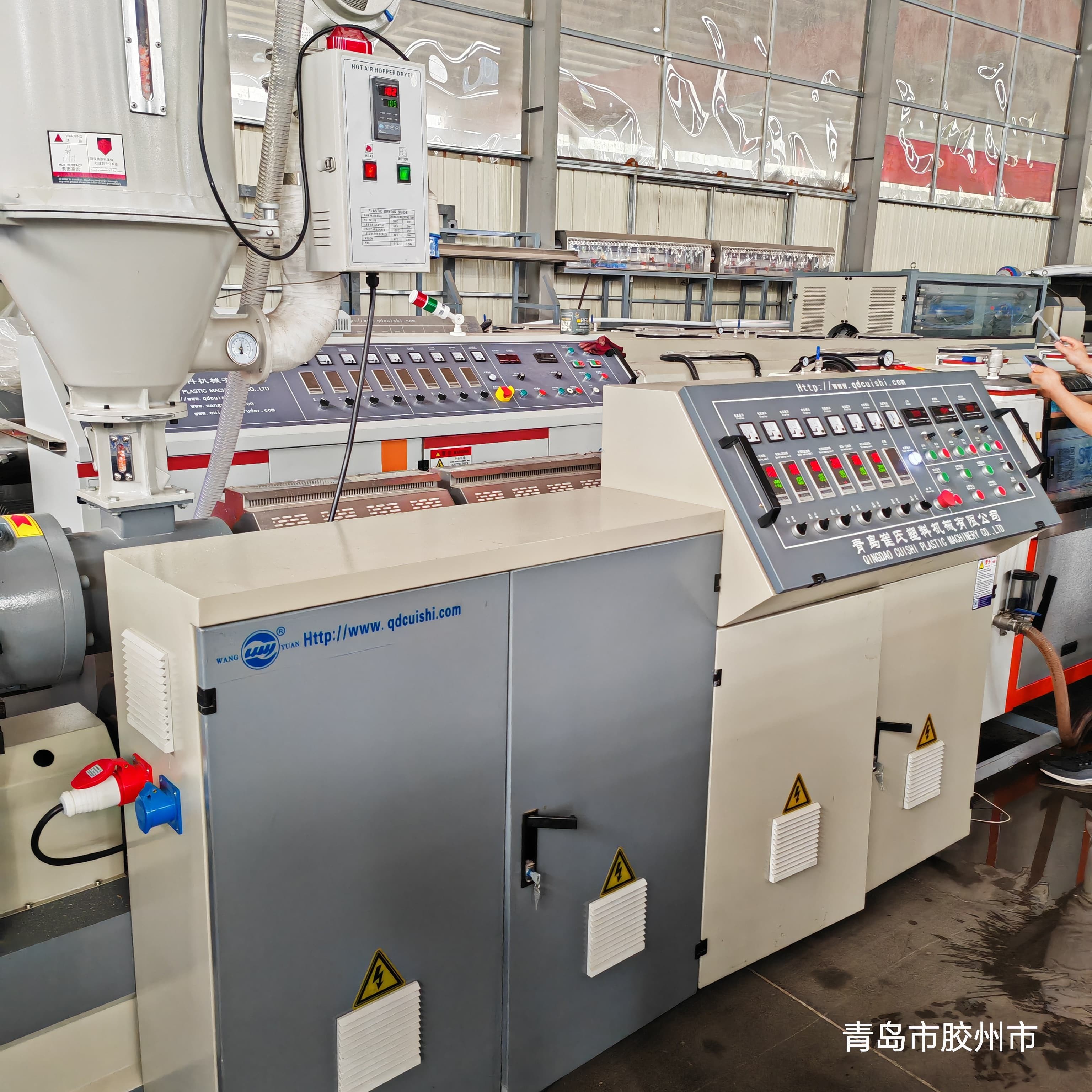 High Speed Corrugated Pipe Making Machine for HDPE Carbon Corrugated ...