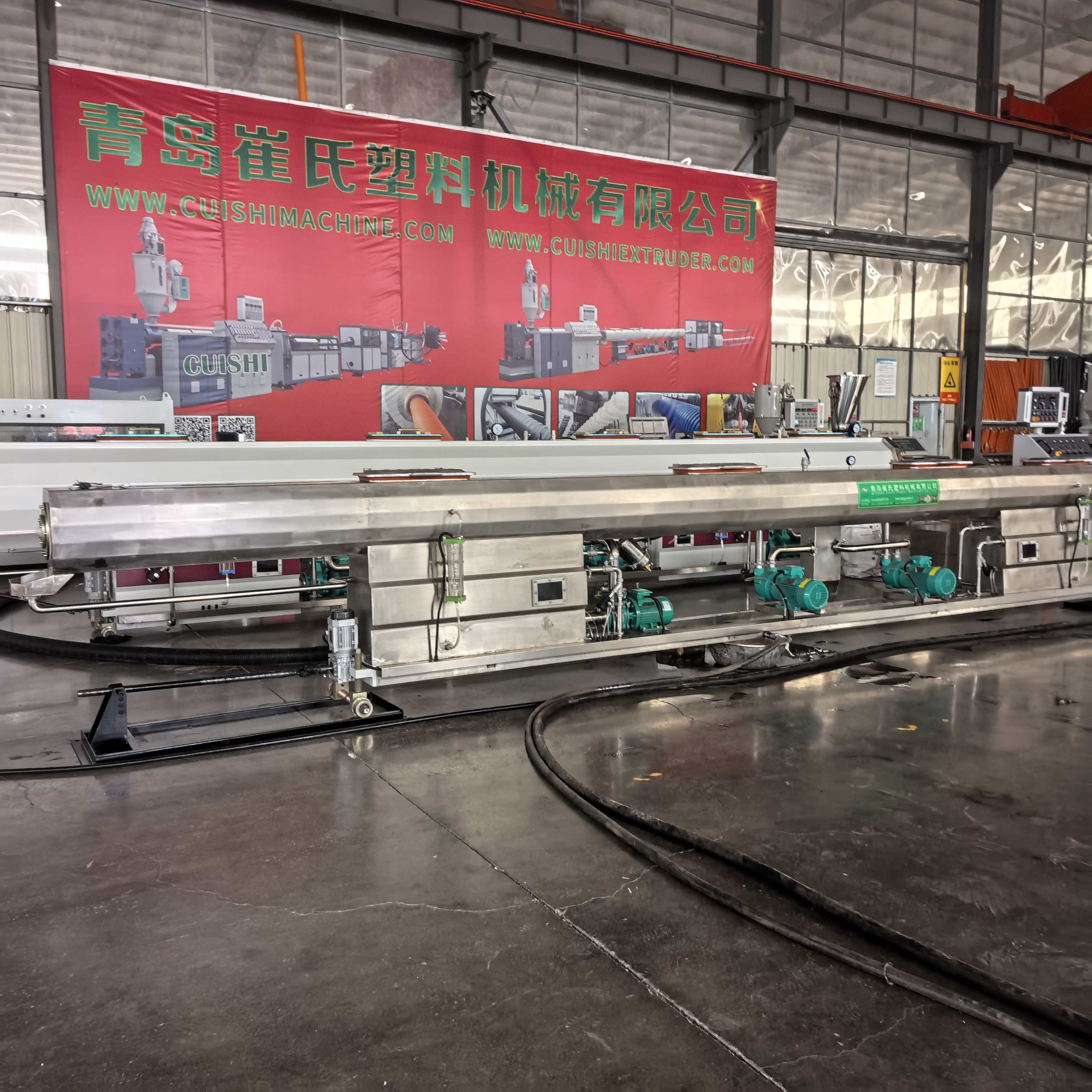 High Output HDPE PE Pipe Extruder Machine | Automatic Water & Drainage ...