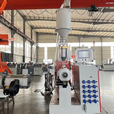 High Speed Single Screw Extruder Machine PE PPH PPR Pipe Production Line SGS