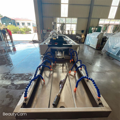 Lightweight 2-7m/min Double Wall Corrugated Pipe Machine PE PVC Pipe Extrusion Line