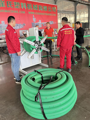 Plastic PE PP Double Wall Corrugated Pipe Machine / PVC Conduit Pipe Manufacturing Machine