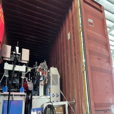 Одношнековый экструдер для производства двухслойных гофрированных труб диаметром 50-160 мм и скоростью 5-6 м/мин