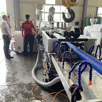 Advanced HDPE Corrugated Pipe Making Machine for Drainage Solutions