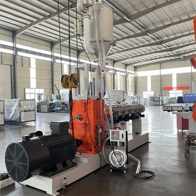 PE Tube Making Machine 90kw Plastic Drainage Pipe Extrusion Line