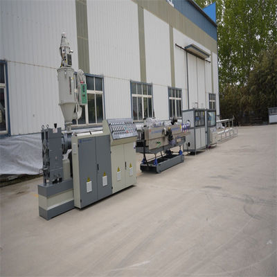 Silicon Core Micro Duct Pipe Making Machine , High Speed HDPE Pipe Production Line