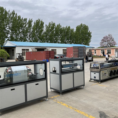 PE Spiral Pipe Extrusion Line Single Wall Plastic Corrugated Pipe Production Machine