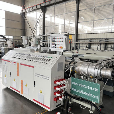 Двухшнековый экструдер влажного расширения с регулировкой скорости двигателя Delta Inverter