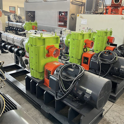 PLC Controlled Twin Screw Extruder with Customized Control System and Ceramic Heater