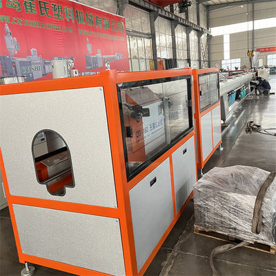 16-110mm Plastic Electric PVC Pipe Making Machine , CPVC Pipe Manufacturing Machine