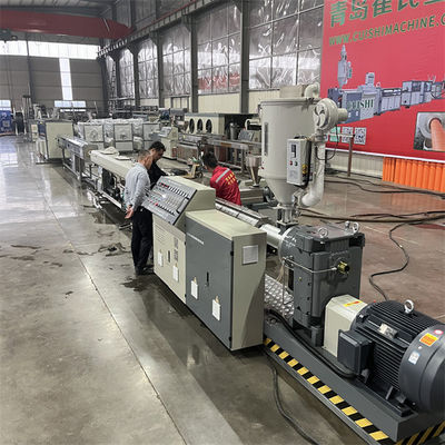 Coaxial Rotary Twin Screw Extruder with PLC/Touch Screen Control System and Ceramic Heater/Alloy Heater Heating System