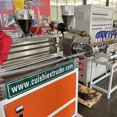 High Speed PVC Fiber Braided Hose Extruder Flexible Reinforced Water Hose Manufacturing Machine