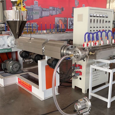 Plastic PVC Fiber Reinforced Hose Pipe Extrusion Line Industrial Braided Tube Making Machine