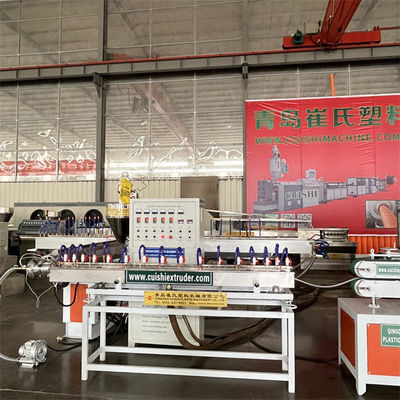 High Output PVC Fiber Reinforced Pipe Production Line/ Plastic Extruders Brained Garden Hose Tube Making Machine / PVC Fiber Reinforcing Pipe Extruder
