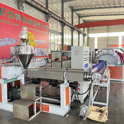 PVC Reinforced Flexible Hose Extruder Plastic Water Air Hose Production Line Manufacturer