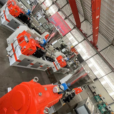 Линия по производству гофрированных труб с гарантией 1 год для настраиваемых опций: PE, PP, PVC