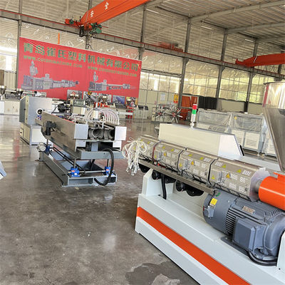 PP HDPE Pipe Diameter Range 50-160mm Double Wall Corrugated Pipe Machine with Single Screw Extruder