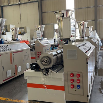 Top- Spiral Pipe Extrusion Line for Pe Pipe Water Cooling 50-200mm Pipe Id