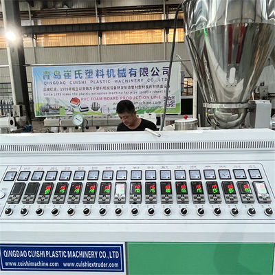 110kw Motor Power Pipe Extrusion Machine Siemens PLC Control For Durable Pipes