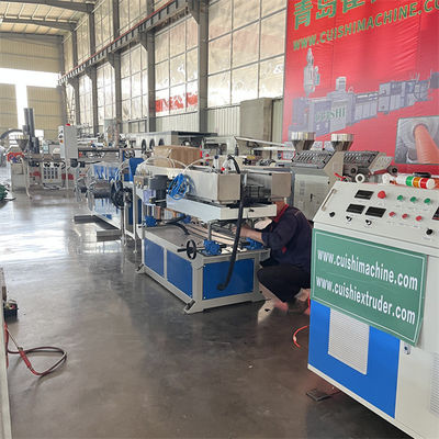 Sj75/30 Single Screw Extruder Corrugated Pipe Making Machine 0.6-3m/min Speed Of Line for Production