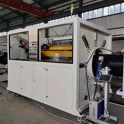 Industrial Plastic Pipe Machine 60KW HDPE Pipe Extrusion Plant