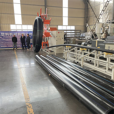 PE HDPE LDPE PP-R Plastic Pipe Machine For Producing Water / Gas Supply
