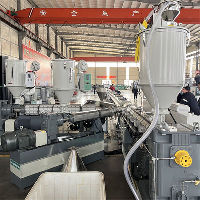 PVC Twin-Screw Plastic Extrution Machine Twin Screw Compounding Extruder