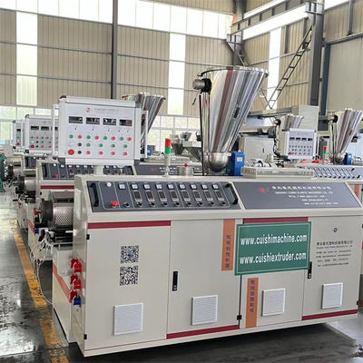 Reinforced PVC Pipe Production Line PVC Pipe Extrusion Machine SGS