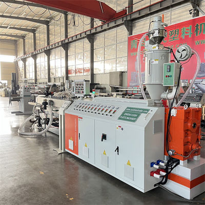 Auto Feeding Plastic Corrugated Pipe Machine / Flexible Corrugated Pipe Production Line