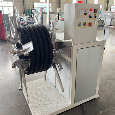 PVC Single Wall Corrugated Pipe Making Machine / Automatic Flexible Conduit Production Line / High-Performance Plastic Extruder Plant