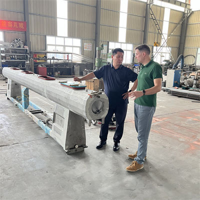 Speed HDPE PP LDPE Corrugated Pipe Extrusion Line with 1 Year Gurantee and Speed Of Line 0.6-3m/min