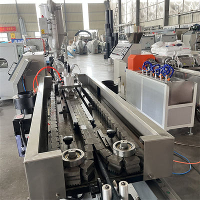 Одностенная гофрированная трубная машина с одношрубным экструдером для производства долговечных универсальных труб