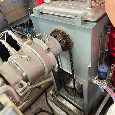 High Production Efficiency Prestressed Plastic Spiral Conduit Extrusion Machine