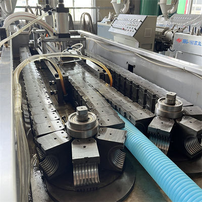 High Speed Single Wall Corrugated Pipe Extrusion Machine Line