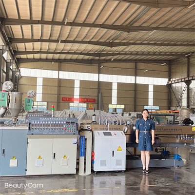 High Speed Single Wall Corrugated Pipe Extrusion Machine Line