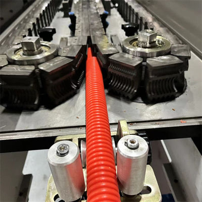 Sj75/30 Single Screw Extruder Corrugated Pipe Extrusion Line for Pipe Application