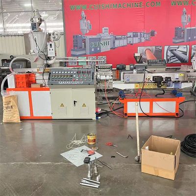 PLC Controlled Single Wall Corrugated Hose Making Machine For Fast And Accurate 1000 Meters Per Hour Output