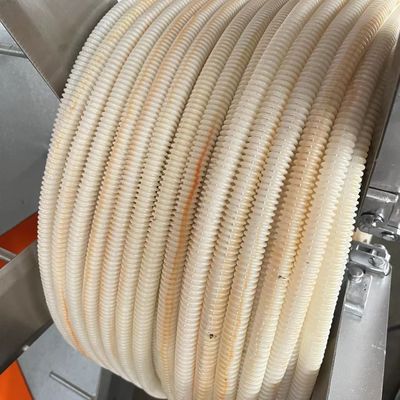 3 Cooling Zones Single Wall Corrugated Pipe Machine with 5 Heating Zones and PLC Control System