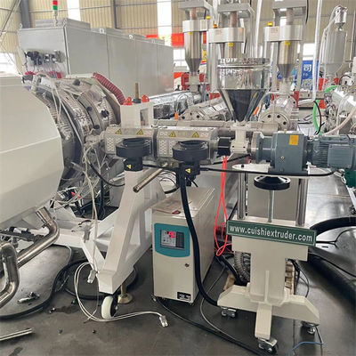 Plastic Single Extruder Irrigation Water Supply Energy Gas Hose Pipe  Making Machine