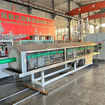 110-450mm Threelayers Plastic Pipe Machine Manufacturers PE Pipe Production Line