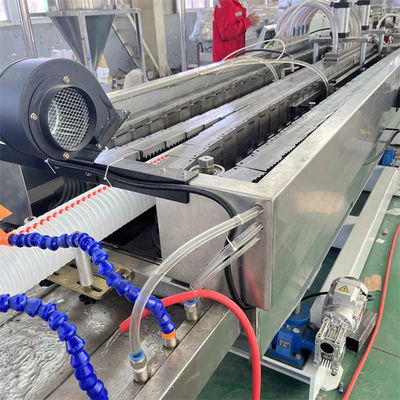 Double Layer PE Corrugated Pipe Extrusion Line for Anti-static Antibacterial Fresh Air System Bellows with Smooth Inner Wall