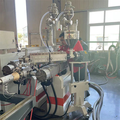 Water Cooling Fan Cooling Double Wall Corrugated Pipe Making Machine with 55kw Extruder Motor Power -