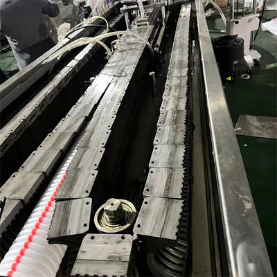Automatic Plastic HDPE Double Wall Corrugated Pipe Extrusion Making Production Line Machine with PLC Control