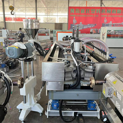 PE HDPE PVC Double Wall Corrugated Pipe Making Machine DWC Pipe Extrusion Production Line for Sewer and Cable Conduit