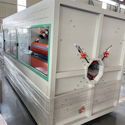 Машина для производства пластиковых труб с управлением ПЛК, производительность 50-1000 кг/ч