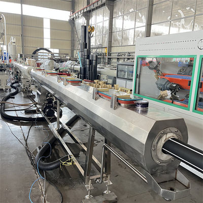 Single Screw Plastic Pipe Extrusion Line Extruder For Plastic Ldpe Extruding Machine