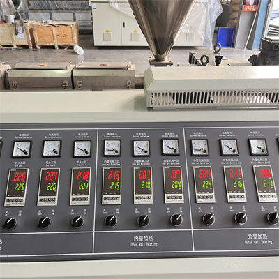 Plastic HDPE Double Wall Corrugated Drainage Pipe/Tube (extruder, corrugator, haul off, cutting) Extrusion Production Line Machine