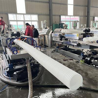 Plastic Protective Sleeve Spiral Production Line Corrugated Pipe/Threaded Tube Extruder